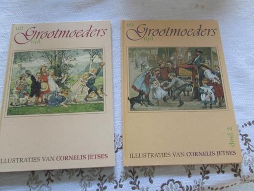 Uit grootmoeders tijd deel 1 en 2 Liedjes,Cornelis Jetses, Boeken, Kinderboeken | Kleuters, Zo goed als nieuw, Ophalen of Verzenden