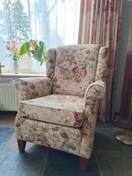 Bloemenfauteuil - Engelse stijl, Huis en Inrichting, Fauteuils, Ophalen, Minder dan 75 cm, Zo goed als nieuw, 75 tot 100 cm