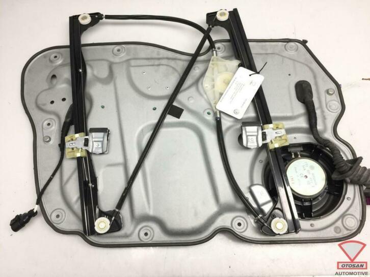 vw caddy iii raammechanisme elekt. rechts voor 1t0837756, Auto-onderdelen, Ruiten en Toebehoren, Volkswagen, Gebruikt, Ophalen of Verzenden