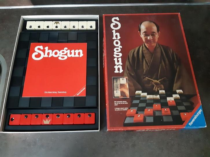 Shogun 1979 grote doos, Hobby en Vrije tijd, Gezelschapsspellen | Bordspellen, Ophalen of Verzenden