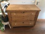 Oude Franse boekenkist omgebouwd tot commode, Huis en Inrichting, Kasten | Ladekasten, Ophalen, Gebruikt, 100 tot 150 cm, 1 of 2 laden
