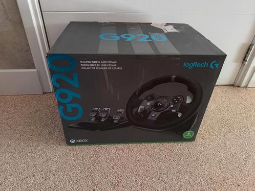 Logitech G920 voor Windows, Xbox One, Series S, Spelcomputers en Games, Spelcomputers | Xbox | Accessoires, Zo goed als nieuw