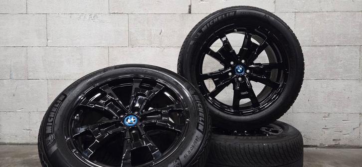 19" BMW 842 iX3 X3 G08 G01 G02 orig velgen winterbanden RFT, Auto-onderdelen, Banden en Velgen, Banden en Velgen, Winterbanden