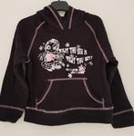 *SALE* Zwarte hooded sweater maat 110 *NIEUW* (0502) a, Kinderen en Baby's, Kinderkleding | Maat 110, Ophalen of Verzenden, Nieuw