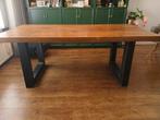 Eettafel Iccoon 200x100  massief eikenhout, Ophalen, Eikenhout, 200 cm of meer, 50 tot 100 cm