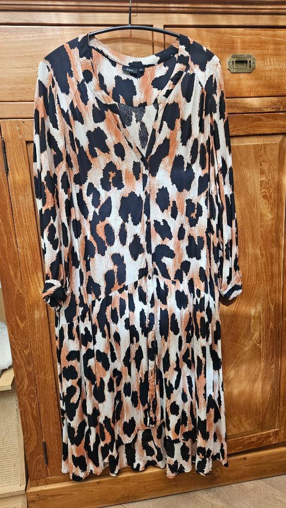Zizzi jurk, maat XL, Kleding | Dames, Grote Maten, Zo goed als nieuw, Jurk, Zwart, Ophalen of Verzenden