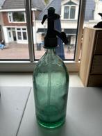 Brocante Groene Spuitfles, Antiek en Kunst, Antiek | Glas en Kristal, Ophalen