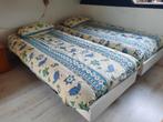 Gratis! 2 bedden van 80x210 compleet, Ophalen, Eenpersoons, 80 cm, Hout