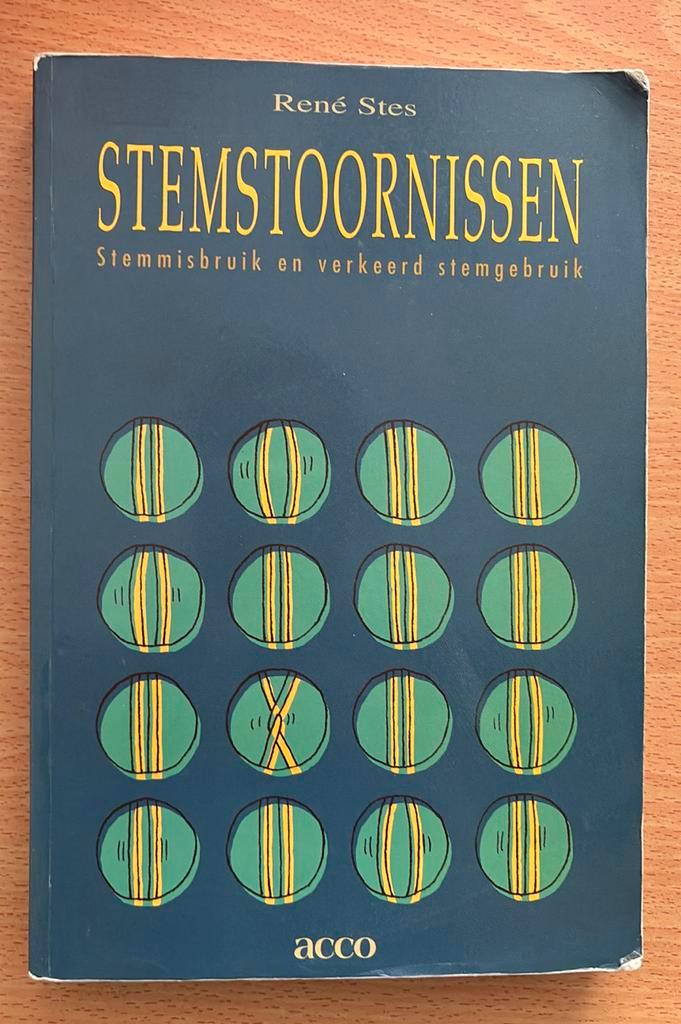 Stemstoornissen René Stes, Boeken, Schoolboeken, Gelezen, Nederlands, Overige niveaus, Ophalen of Verzenden