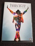 Dvd Michael Jackson "this is it", Alle leeftijden, Ophalen, Zo goed als nieuw