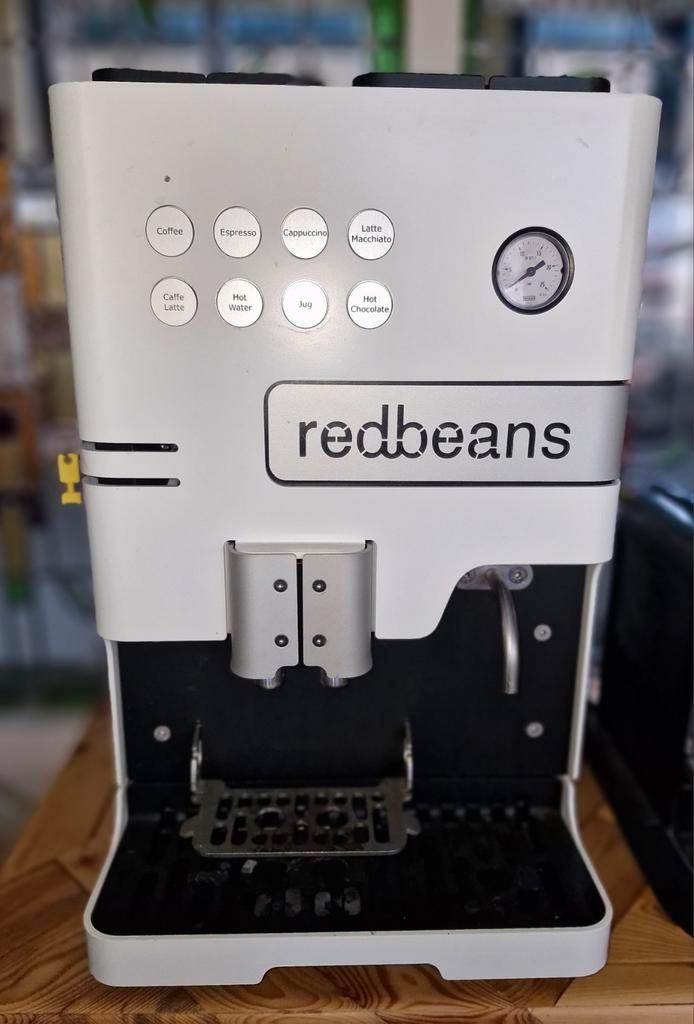 Etna Redbeans bonen koffiemachine Large, Witgoed en Apparatuur, Koffiezetapparaten, Gebruikt, Koffiemachine, 10 kopjes of meer