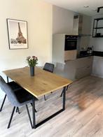 Eettafel AABENRAA 90x160, Huis en Inrichting, Tafels | Eettafels, Ophalen, Eikenhout, 50 tot 100 cm, Zo goed als nieuw