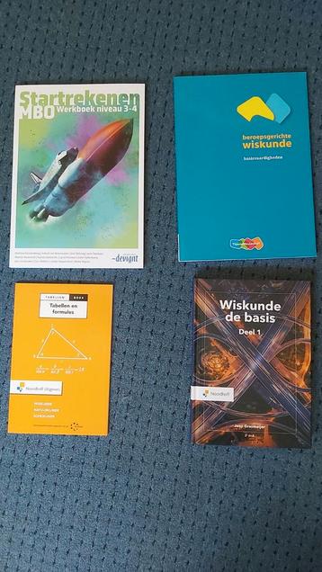 Rekenboeken MBO - Zo goed als nieuw! beschikbaar voor biedingen