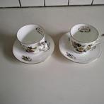 2 duchess kop en schotels "winter", Ophalen of Verzenden, Porselein, Overige stijlen, Kop(pen) en/of Schotel(s)