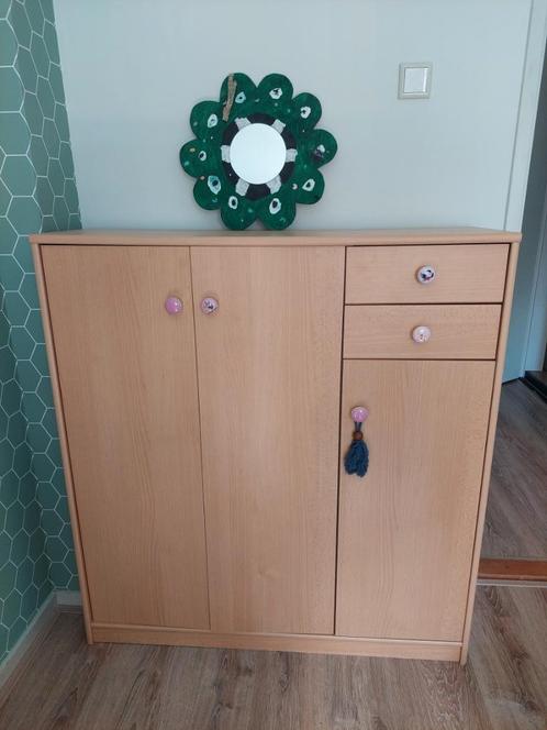 kast, Huis en Inrichting, Kasten | Kledingkasten, Gebruikt, 100 tot 150 cm, 100 tot 150 cm, 25 tot 50 cm, Met lade(s), Met deur(en)