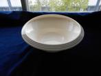 Antieke puntgave Mosa plateel schaal, 1940, slechts 13.50., Antiek en Kunst, Antiek | Servies los, Ophalen of Verzenden