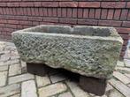 Fraaie Bentheimer zandsteen bloembak / trog, Tuin en Terras, Ophalen, Rond, Zo goed als nieuw, Tuin