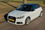Audi A1 1.0 Tfsi S-line 95pk 2016 Wit zwart dak airco sport, Auto's, Audi, Voorwielaandrijving, Stof, 95 pk, Origineel Nederlands