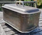 Grote koperen bak met deksel - antiek - IGST, Antiek en Kunst, Antiek | Koper en Brons, Ophalen of Verzenden, Koper