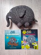 Olli olifant knuffel en prentenboeken, Ophalen of Verzenden, Zo goed als nieuw, 3 tot 4 jaar
