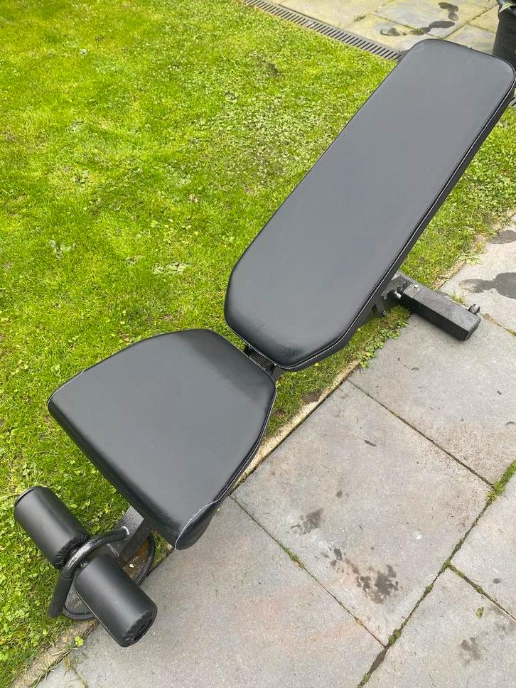 Verstelbaar Sportbankje, Sport en Fitness, Fitnessapparatuur, Zo goed als nieuw, Overige typen, Armen, Metaal, Ophalen
