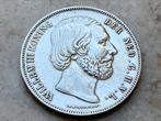 Erg mooie zilveren rijksdaalder 1859 willem 3, Postzegels en Munten, Munten | Nederland, Ophalen of Verzenden, Koning Willem III