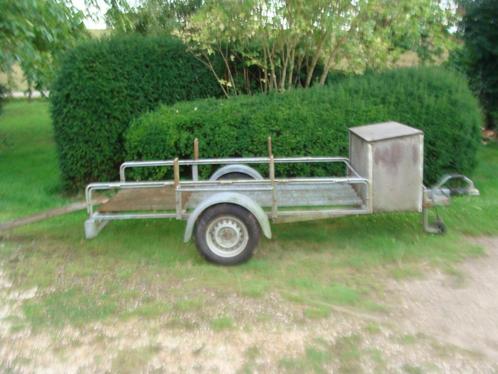 Trailer aanhanger voor (motor)fiets(en), aanhangwagen, Auto diversen, Aanhangers en Bagagewagens, Gebruikt, Ophalen