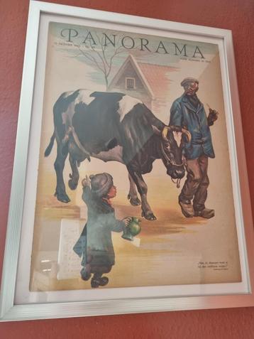 Panorama magazine vintage 1943. Boerderij.