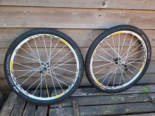 Mavic Crossmax SL wielset 26 inch, Fietsen en Brommers, Fietsonderdelen, Gebruikt, Mountainbike, Wiel, Ophalen of Verzenden