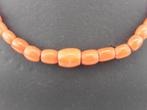 Bloedkoralen collier gouden slot                          D2, Ophalen of Verzenden, Overige materialen, Ketting