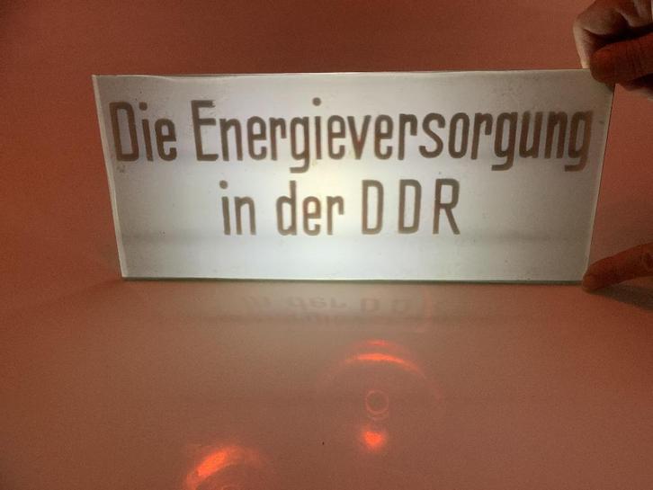 DDR Glasplaatje, Verzamelen, Overige Verzamelen, Gebruikt, Ophalen of Verzenden