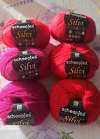 Scheepjes Silvi Wol - 6 bollen, Ophalen of Verzenden, Zo goed als nieuw, Breien of Haken, Wol of Garen