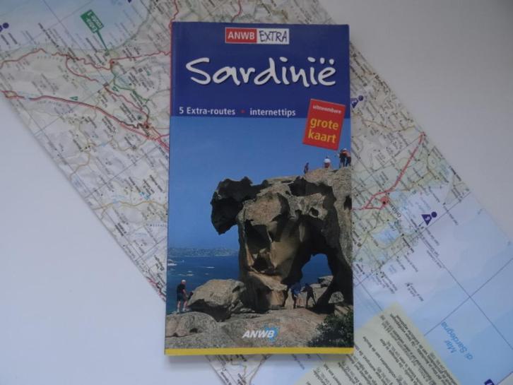 anwb extra reisgids Sardinie , met de wegenkaart, Boeken, Reisgidsen, Zo goed als nieuw, Reisgids of -boek, Europa, ANWB, Ophalen of Verzenden