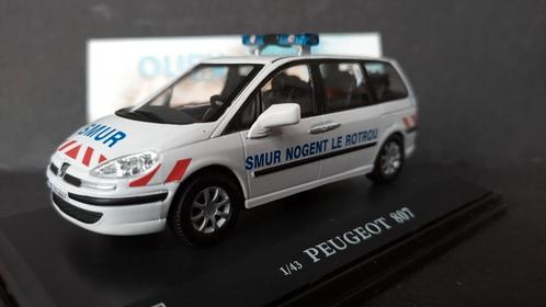 Peugeot 807 Samur ambulance 1:43 Oliex Pol, Hobby en Vrije tijd, Modelauto's | 1:43, Nieuw, Auto, Ophalen of Verzenden