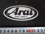 sticker logo ARAI helmet helm veiligheid *, Ophalen, Zo goed als nieuw