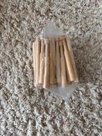 Kantklossen - Olijfhout - 50 stuks, Hobby en Vrije tijd, Ophalen of Verzenden, Nieuw, Klos(sen)