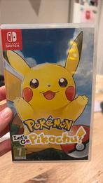 Pokémon: Let's Go, Pikachu! - Nintendo Switch, Spelcomputers en Games, Online, 2 spelers, Ophalen of Verzenden, Zo goed als nieuw
