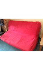 Slaapbankje 2 pers Lycksele van ikea, Huis en Inrichting, Slaapkamer | Slaapbanken, Ophalen, Gebruikt, Tweepersoons, Rood