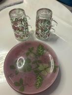 IKEA Servies met Bloemenmotief, Glas of Glazen, Gebruikt, Ophalen of Verzenden, Glas