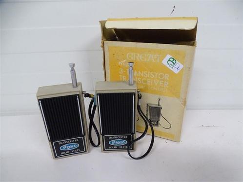 A6432. Great 3-Transistor Transreceiver Model GW-103, Telecommunicatie, Portofoons en Walkie-talkies, Gebruikt, Ophalen of Verzenden