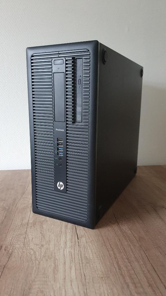 Gaming HP / Core i7 / 16GB / Windows 11 / GTX 1050Ti, Computers en Software, Desktop Pc's, Zo goed als nieuw, 3 tot 4 Ghz, SSD