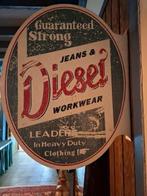 Reclamebord diesel jeans, Ophalen of Verzenden, Gebruikt