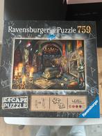 Ravensburger Escape Puzzel 759 stukjes, Ophalen of Verzenden, 500 t/m 1500 stukjes, Zo goed als nieuw, Legpuzzel