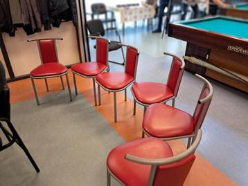 Set van 6 stoelen retro beschikbaar voor biedingen