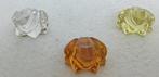 BACCARAT - 3 kikkers - ca. 3 cm hoog, Ophalen of Verzenden, Zo goed als nieuw