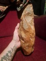 Kernbijl Neanderthaler livre de beurre artefact mousterian, Ophalen of Verzenden