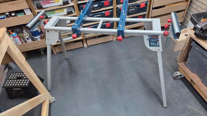 Bosch GTA 2600 Werkbank - Zo goed als nieuw!, Doe-het-zelf en Verbouw, Werkbanken, Zo goed als nieuw, 70 tot 120 cm, Inklapbaar
