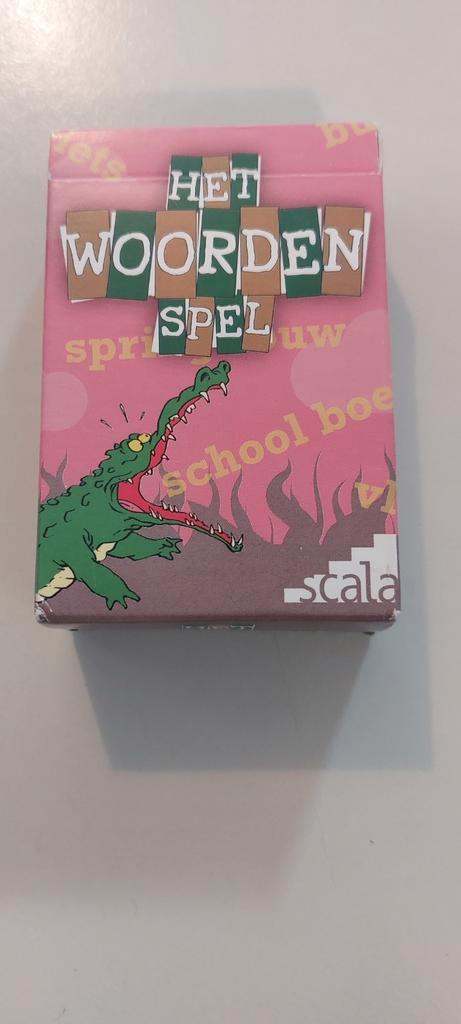 Het Woordenspel - Scala - Woordenschat Spel, Hobby en Vrije tijd, Gezelschapsspellen | Bordspellen, Gebruikt, Drie of vier spelers