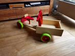 Houten loopbakfietsje, Ophalen, Nieuw, Rij- of Hobbelspeelgoed