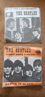 The beatles 2 singels, Ophalen of Verzenden, Zo goed als nieuw, Pop